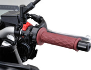 Daytona "GRIPPYGRIP" GGD-Nami Grip Grippy Grip Grips Red Pair