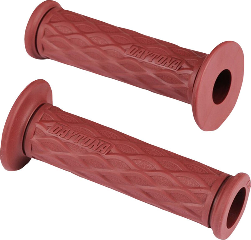 Daytona "GRIPPYGRIP" GGD-Nami Grip Grippy Grip Grips Red Pair