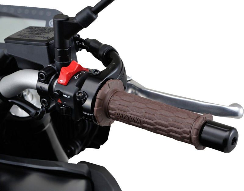 Daytona "GRIPPYGRIP" GGD-Ami Grips Grippy Grip Brown Pair