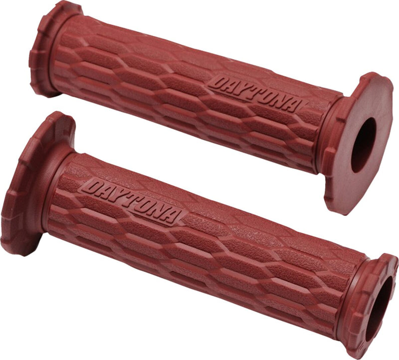 Daytona "GRIPPYGRIP" GGD-Ami Grips Grippy Grip Red Pair