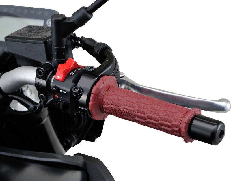 Daytona "GRIPPYGRIP" GGD-Ami Grips Grippy Grip Red Pair