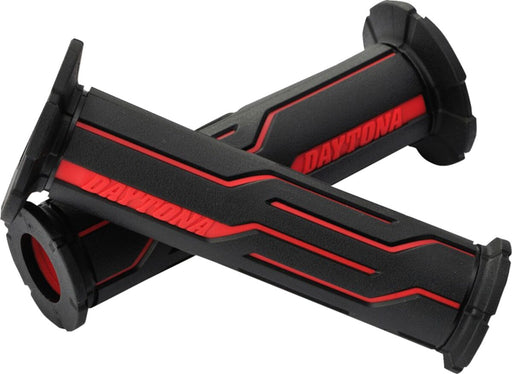 Daytona "GRIPPYGRIP" GGD-Line Grip Grippy Grip Grips Red Pair