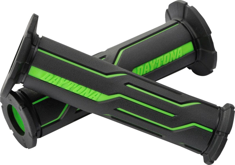 Daytona "GRIPPYGRIP" GGD-Line Grip Grippy Grip Grips Green Pair
