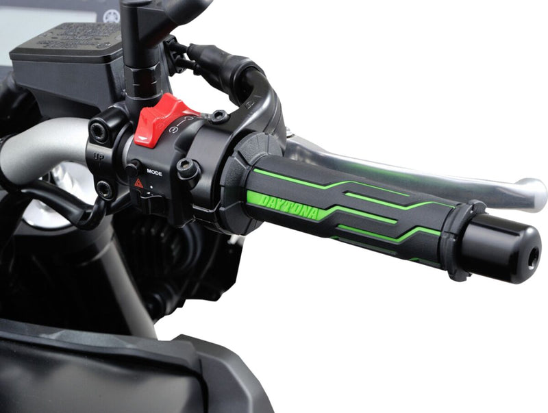 Daytona "GRIPPYGRIP" GGD-Line Grip Grippy Grip Grips Green Pair
