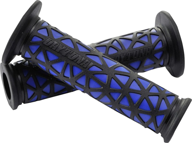 Daytona "GRIPPYGRIP" GGD-Cell Grip Grippy Grip Grips Blue Pair