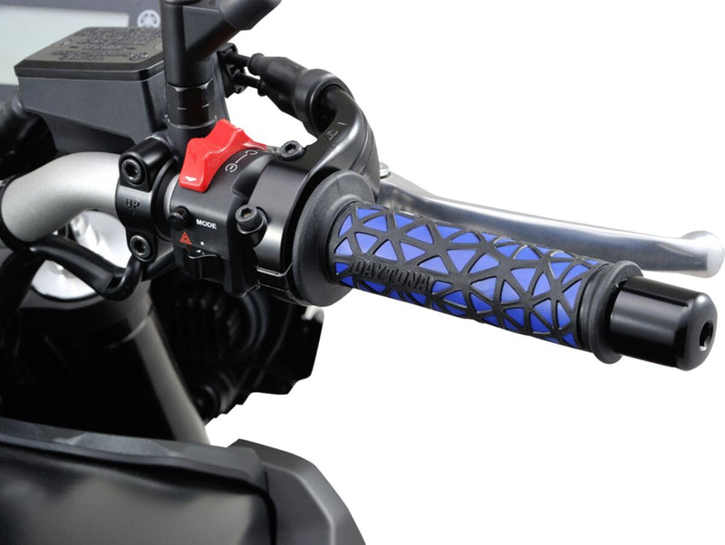 Daytona "GRIPPYGRIP" GGD-Cell Grip Grippy Grip Grips Blue Pair