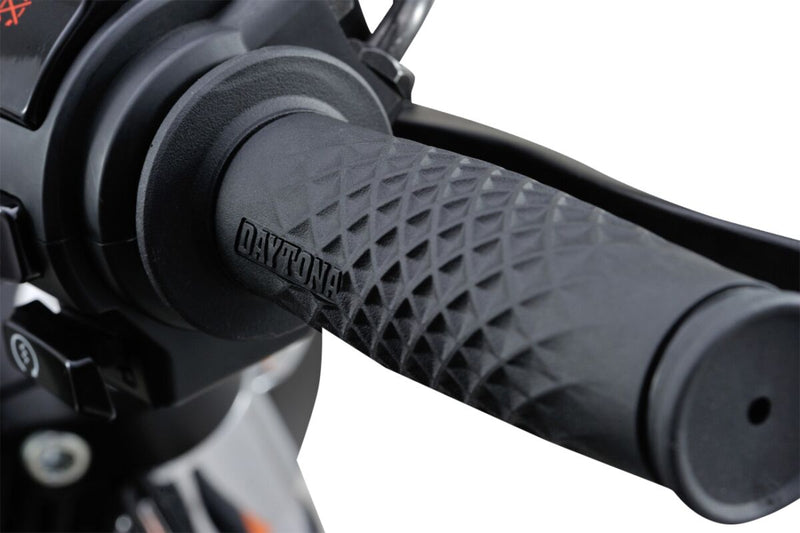 Daytona "GRIPPYGRIP" GGDI-Arc-III Grip Grippy Grip Grips Black Pair