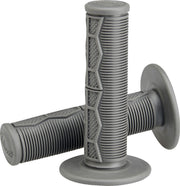 Biltwell Moto Grips Flat Grey Closed End Flange Composite Pair