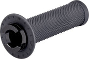 Biltwell Alumicore Grips Black Polished Closed End Flange 6061-T6 Aluminium Thermoplastic Rubber (TPR) Set