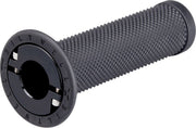 Biltwell Alumicore Grips Black Polished Closed End Flange 6061-T6 Aluminium Thermoplastic Rubber (TPR) Set