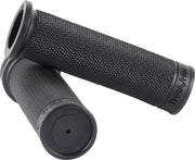 Thrashin Supply Co. Moto Grips in Black For 1 Inch Handlebars