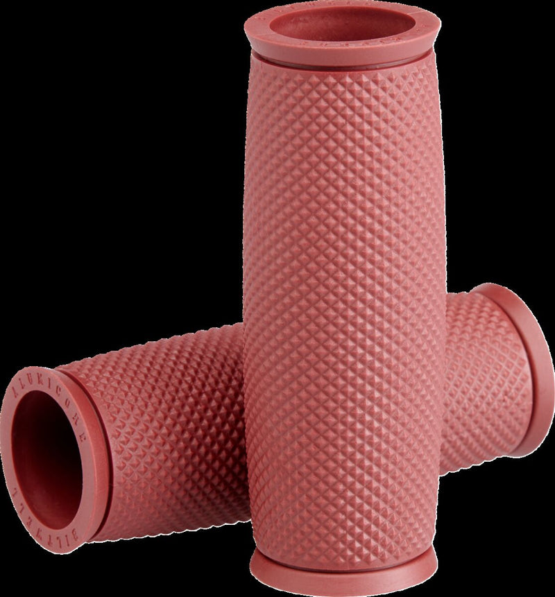 Biltwell Replacement Alumicore Grip Sleeves Recoil Oxblood Red Rubber Pair