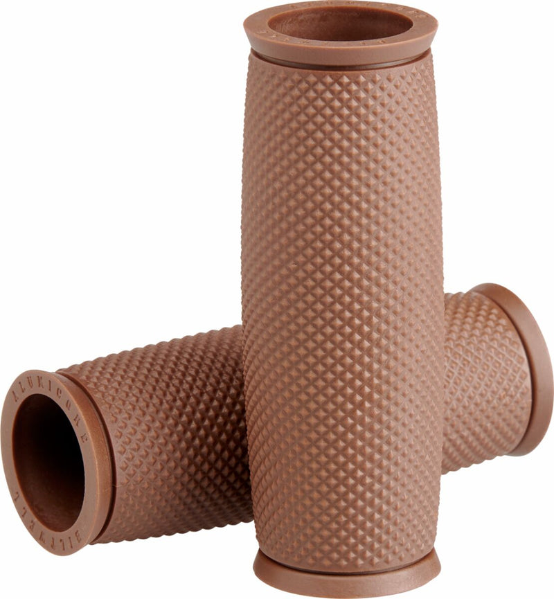 Biltwell Replacement Alumicore Grip Sleeves Recoil Chocolate Brown Rubber Pair