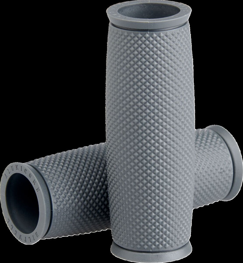 Biltwell Replacement Alumicore Grip Sleeves Recoil Grey Rubber Pair