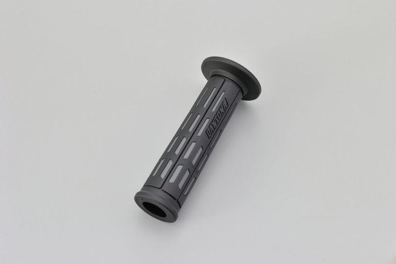 Daytona Grippy Grip "GGD-Tapered-SP Grips Black Grey Pair
