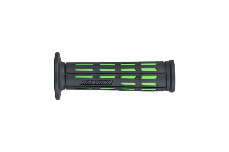 Daytona Grippy Grip "GGD-Tapered-SP Grips Black Green Pair
