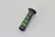 Daytona Grippy Grip "GGD-Tapered-SP Grips Black Green Pair
