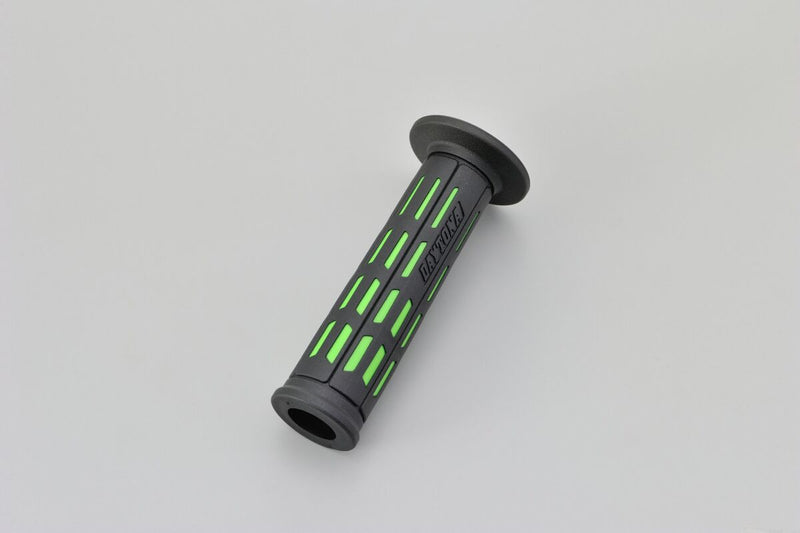 Daytona Grippy Grip "GGD-Tapered-SP Grips Black Green Pair
