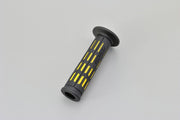 Daytona Grippy Grip "GGD-Tapered-SP Grips Black Yellow Pair