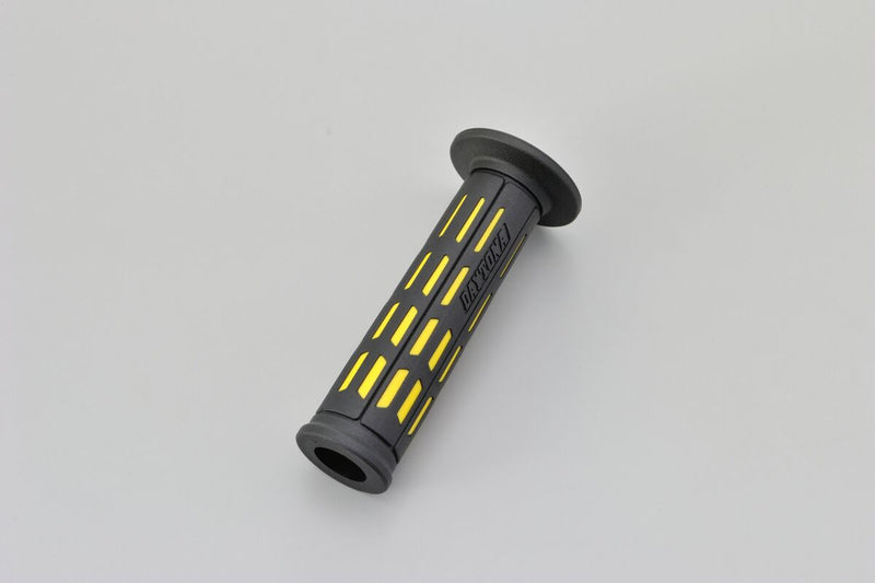 Daytona Grippy Grip "GGD-Tapered-SP Grips Black Yellow Pair