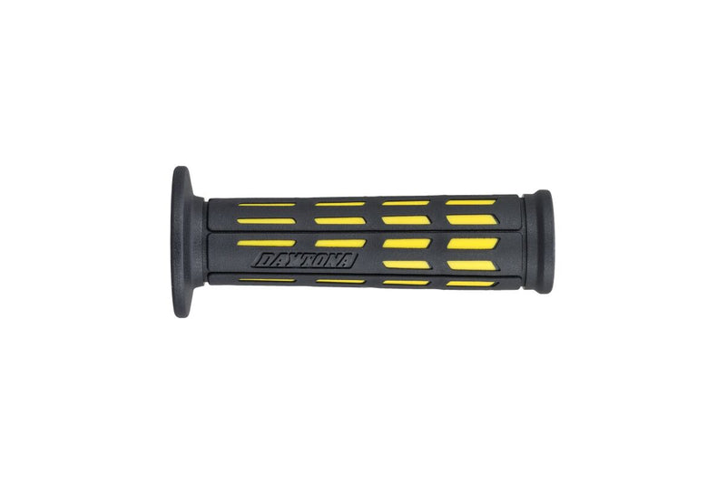 Daytona Grippy Grip "GGD-Tapered-SP Grips Black Yellow Pair