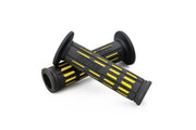 Daytona Grippy Grip "GGD-Tapered-SP Grips Black Yellow Pair
