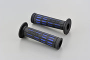 Daytona Grippy Grip "GGD-Tapered-SP Grips Black Blue Pair