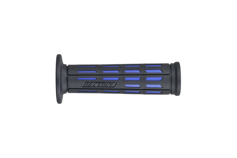 Daytona Grippy Grip "GGD-Tapered-SP Grips Black Blue Pair
