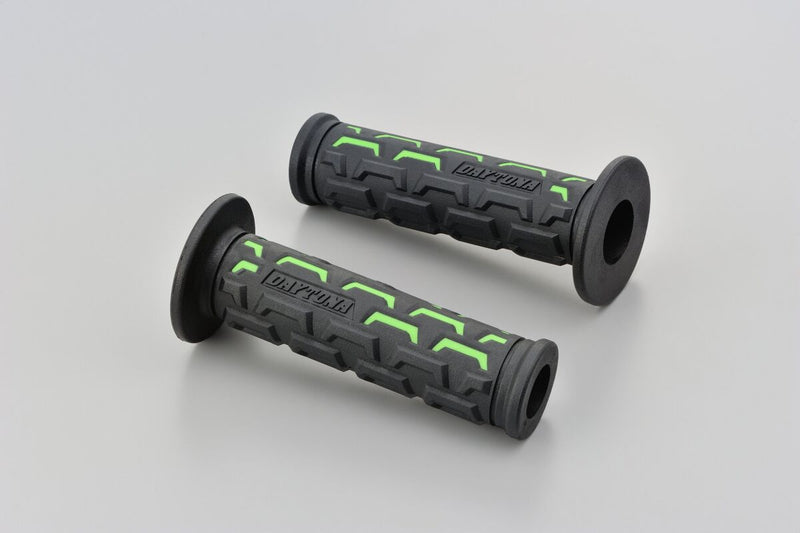 Daytona Grippy Grip "GGD-Ground Grips Black Green Tapered Pair