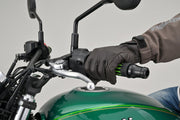 Daytona Grippy Grip "GGD-Ground Grips Black Green Tapered Pair