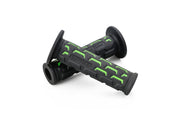 Daytona Grippy Grip "GGD-Ground Grips Black Green Tapered Pair