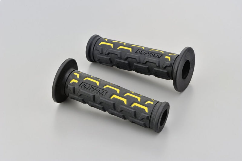 Daytona Grippy Grip "GGD-Ground Grips Black Yellow Tapered Pair