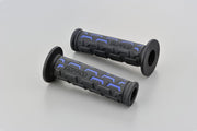 Daytona Grippy Grip "GGD-Ground Grips Black Blue Tapered Pair