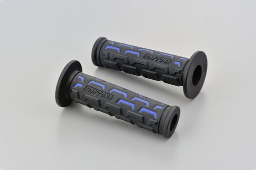 Daytona Grippy Grip "GGD-Ground Grips Black Blue Tapered Pair