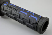 Daytona Grippy Grip "GGD-Ground Grips Black Blue Tapered Pair