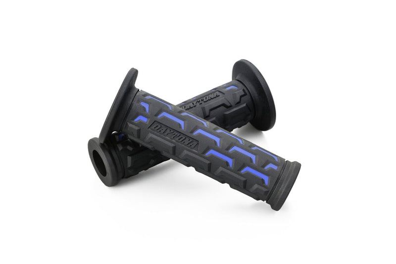 Daytona Grippy Grip "GGD-Ground Grips Black Blue Tapered Pair
