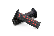 Daytona Grippy Grip "GGD-Ground Grips Black Red Tapered Pair