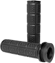 Kuryakyn GRIPS - ENYGMA Black Rubber Pair #KUR10035-2