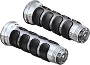ISO® Grips Clamshell for Heated Grips Black| Chrome #KUR6183