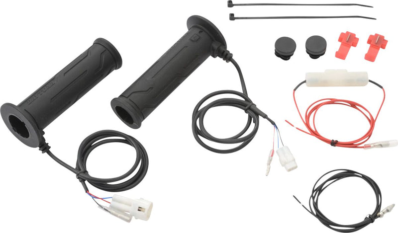 Daytona Heated Grip Grips Black Kit