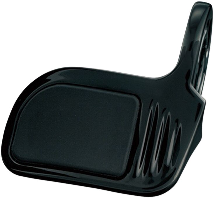 Kuryakyn Right Side Contoured ISO-Throttle Boss in Gloss Black For Kuryakyn Grips