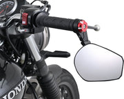 Daytona Handlebar End Anodised Red Aluminium Kit