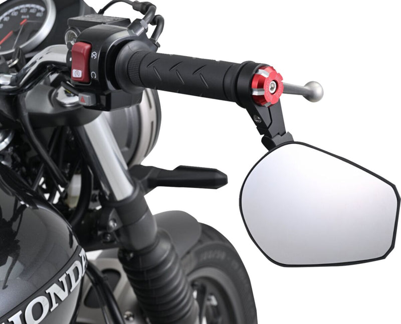 Daytona Handlebar End Anodised Red Aluminium Kit