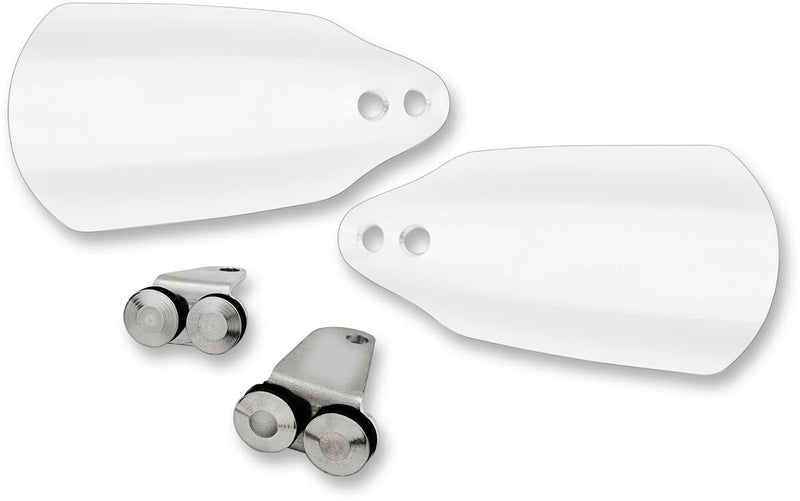 Memphis Shades Ghost Opaque Handguards for Various Various Harley-Davidson Motorcycles (See Fitment List) Gloss| White