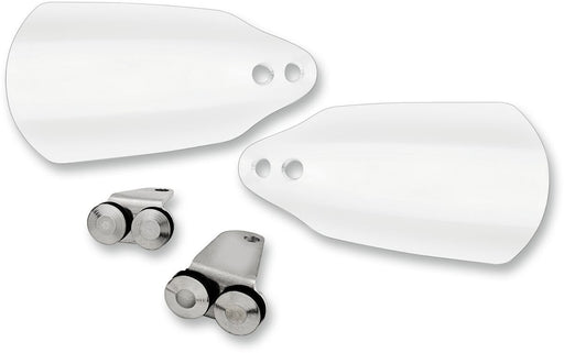 Memphis Shades Ghost Opaque Handguards for Various Various Harley-Davidson Motorcycles (See Fitment List) Gloss| White