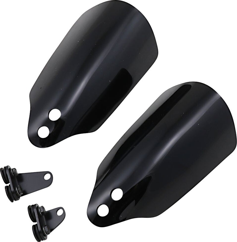 Memphis Shades Black Opaque Handguards for Various Various Harley-Davidson Motorcycles (See Fitment List)