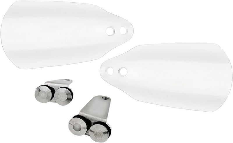 Memphis Shades Ghost Handguards for 2008-2016 Harley-Davidson Road King Motorcycles Gloss| White #MEM7216