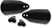 Memphis Shades Black Opaque Handguards for Hydraulic Clutches for 2017-2020 Harley-Davidson Trike and 2014-2020 Harley-Davidson Touring Motorcycles Black| Gloss