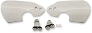 Memphis Shades Ghost Handguards with Cut-Outs for Low Profile Turn Signals for Various Various Harley-Davidson Motorcycles (See Fitment List) Gloss| White #MEM7219