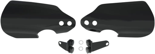 Memphis Shades Handguards w/Cutouts for Low Profile Turnsignals for 2018-2024 Harley-Davidson Softail Motorcycles Black| Gloss